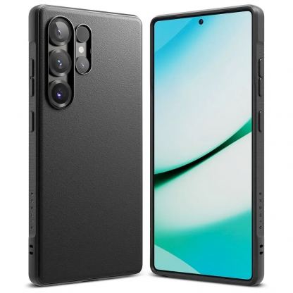 Ringke Onyx Case - силиконов (TPU) калъф за Samsung Galaxy S25 Ultra (черен) 2