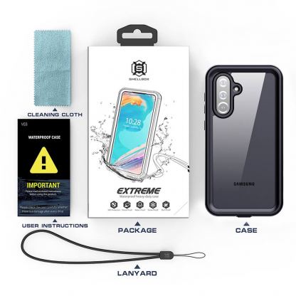 Techsuit ShellBox IP68 Waterproof Case - ударо и водоустойчив кейс за Samsung Galaxy A36 5G (черен)  7