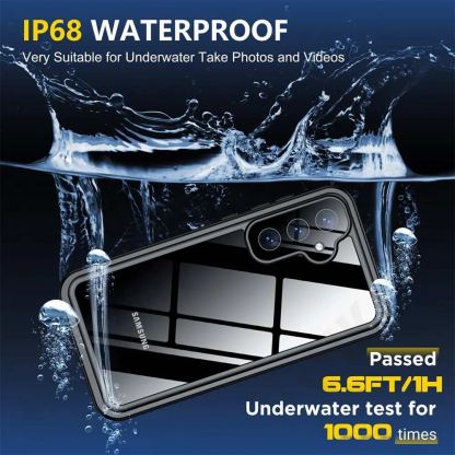 Tech-Protect Shellbox IP68 Waterproof Case - ударо и водоустойчив кейс за Samsung Galaxy S25 Plus (черен) 4