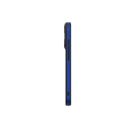 FC Barcelona Official Magnetic Hybrid Case - хибриден удароустойчив кейс с MagSafe за iPhone 16 Pro Max (жълт-червен) 4