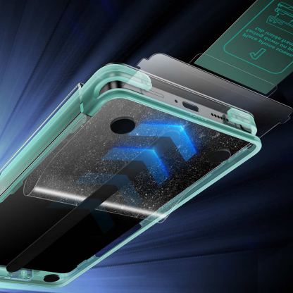 ESR Screen Shield 2.5D Tempered Glass 2 Pack - 2 броя стъклени защитни покрития за дисплея на Samsung Galaxy S25 Ultra (прозрачен) 3