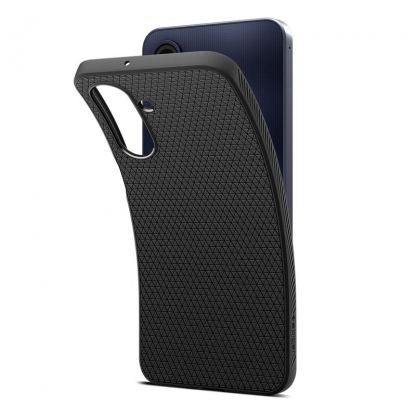 Spigen Liquid Air Case - силиконов (TPU) калъф с висока степен на защита за Samsung Galaxy A26 5G (черен) 7