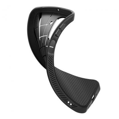 Spigen Liquid Air Case - силиконов (TPU) калъф с висока степен на защита за Samsung Galaxy A26 5G (черен) 10