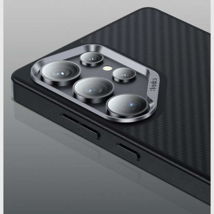 Benks Magnetic Armor Pro Kevlar Case 600D - удароустойчив кевларен кейс с MagSafe за Samsung Galaxy S25 Ultra (черен) 7
