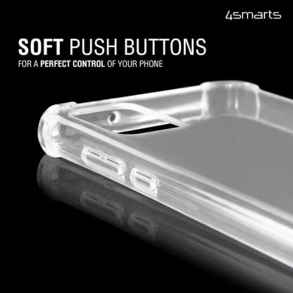 4smarts Hybrid Ibiza MagSafe Case - хибриден удароустойчив кейс за Samsung Galaxy A56 5G (прозрачен) 4