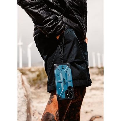 Urban Armor Gear Phone Wrist Strap Paracord Lanyard - универсална връзка за ръка за смартфони (черен) 4