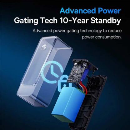 Baseus Super Energy Alpha Car Jump Starter 6000 mAh (C00259200121-00) - външна батерия 6000 mAh с фенер и JumpStarter за автомобил (черен) 6