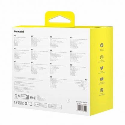 Baseus Super Energy Alpha Car Jump Starter 6000 mAh (C00259200121-00) - външна батерия 6000 mAh с фенер и JumpStarter за автомобил (черен) 12