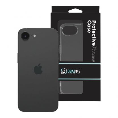 OBALME Basic Clear TPU Case - силиконов (TPU) калъф за iPhone 16e (прозрачен)  3