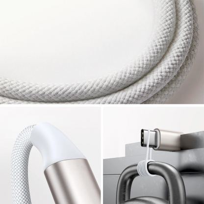 Joyroom Apple Watch Inductive Cable - USB-C кабел с магнитен конектор за зареждане на Apple Watch (120 см) (бял) 12