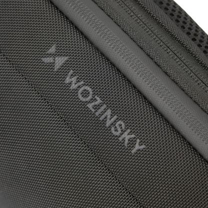 Wozinsky Anti-Theft Sling Backpack With Lock - стилна чанта с презрамка и ключалка за смартфони и други дребни вещи (черен) 5