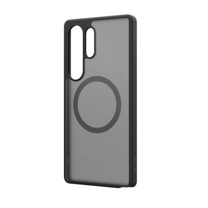 Spigen Capella MagSafe Case - хибриден кейс с висока степен на защита с MagSafe за Samsung Galaxy S25 Ultra (черен-мат) 2