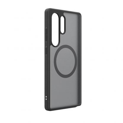 Spigen Capella MagSafe Case - хибриден кейс с висока степен на защита с MagSafe за Samsung Galaxy S25 Ultra (черен-мат) 3