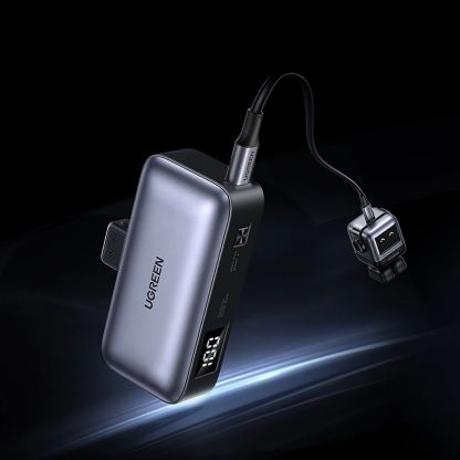 Ugreen Nexode Powerbank USB-C Connector 5000mAh 20W - външна батерия с USB-C конектор (тъмносив) 12
