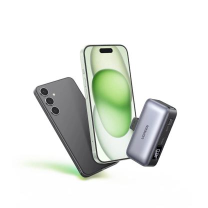 Ugreen Nexode Powerbank USB-C Connector 5000mAh 20W - външна батерия с USB-C конектор (тъмносив) 18