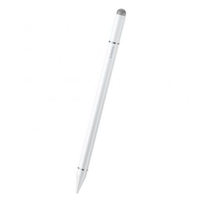 Baseus 3-in-1 Smooth Writing 3 Passive Stylus Pen Non-Magnetic Version - тъч писалка за мобилни устройства с капацитивни дисплеи и химикал за писане (бял) 3