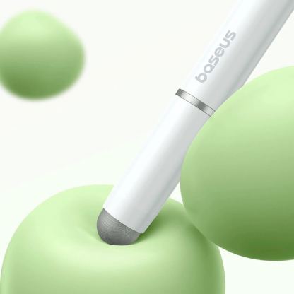 Baseus 3-in-1 Smooth Writing 3 Passive Stylus Pen Non-Magnetic Version - тъч писалка за мобилни устройства с капацитивни дисплеи и химикал за писане (бял) 8