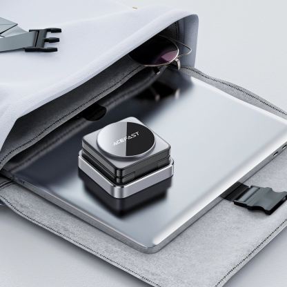 Acefast E20 3-in-1 Fst Wireless Charger - тройна поставка (пад) за безжично зареждане за iPhone с MagSafe, Apple Watch, AirPods и Qi съвместими мобилни устройства (черен) 8