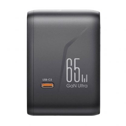 Joyroom Gan Universal World Travel Adapter 65W - захранване с 2xUSB-А и 3xUSB-C изходи и преходници за цял свят в едно устройство за мобилни устройства (черен) 4
