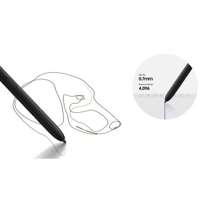 Samsung Stylus S-Pen EJ-PS918BBEGEU - оригинална писалка за Samsung Galaxy S23 Ultra (черен-гланц) (bulk) 4