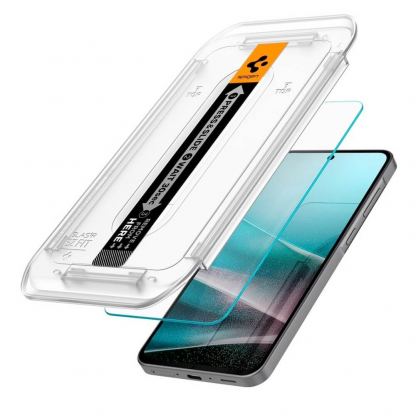 Spigen Glas.tR EZ Fit Tempered Glass 2 Pack - 2 броя стъклени защитни покрития за дисплея на Samsung Galaxy A36 5G (прозрачен) 2