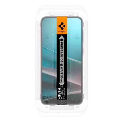 Spigen Glas.tR EZ Fit Tempered Glass 2 Pack - 2 броя стъклени защитни покрития за дисплея на Samsung Galaxy A36 5G (прозрачен) 4