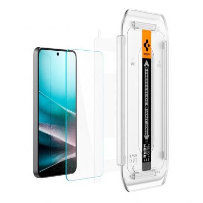 Spigen Glas.tR EZ Fit Tempered Glass 2 Pack - 2 броя стъклени защитни покрития за дисплея на Samsung Galaxy A36 5G (прозрачен) 8