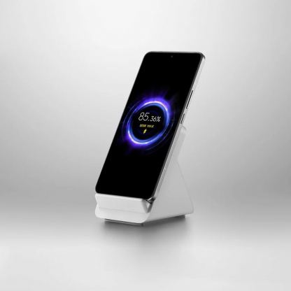 Xiaomi Mi 80W Wireless Charging Stand MDY-16-ES - поставка (пад) за безжично зареждане на Qi съвместими устройства (бял) 4