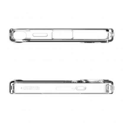 Spigen Ultra Hybrid MagSafe Neo One Case - хибриден кейс с висока степен на защита с MagSafe за Samsung Galaxy S25 Ultra (прозрачен)  6