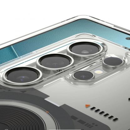 Spigen Ultra Hybrid MagSafe Neo One Case - хибриден кейс с висока степен на защита с MagSafe за Samsung Galaxy S25 Ultra (прозрачен)  12