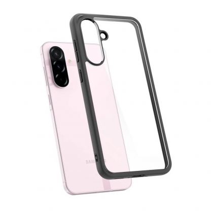 Spigen Ultra Hybrid Case - хибриден кейс с висока степен на защита за Samsung Galaxy A56 5G (черен-прозрачен) 7