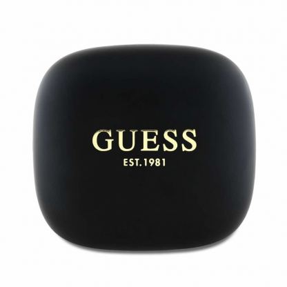 Guess Satin Classic Logo OWS Wireless Earphones - безжични OWS слушалки със зареждащ кейс (черен) 3