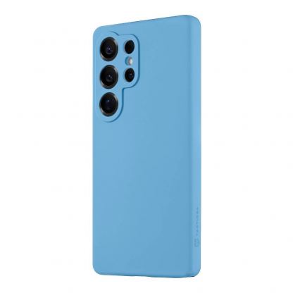 Tactical Velvet Smoothie Cover - силиконов калъф за Samsung Galaxy S25 Ultra (син) 3