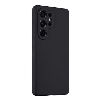 Tactical Velvet Smoothie Cover - силиконов калъф за Samsung Galaxy S25 Ultra (черен) 2