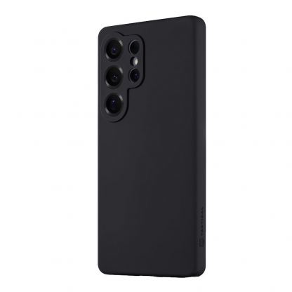 Tactical Velvet Smoothie Cover - силиконов калъф за Samsung Galaxy S25 Ultra (черен) 3