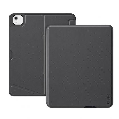 Tech-Protect SmartCase Mag Pen and Keyboard - кожен калъф с магнитно закрепяне и безжична блутут клавиатура за iPad Air 13 (2024) (черен) 3