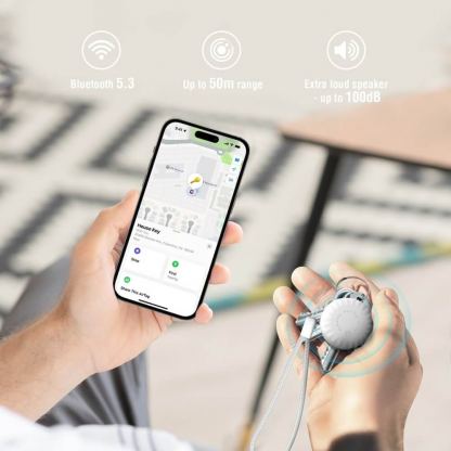 4smarts SkyTag Plus Location Finder Set - комплект от 2 броя устройство за намиране на изгубени вещи чрез FindMy (бял) 8