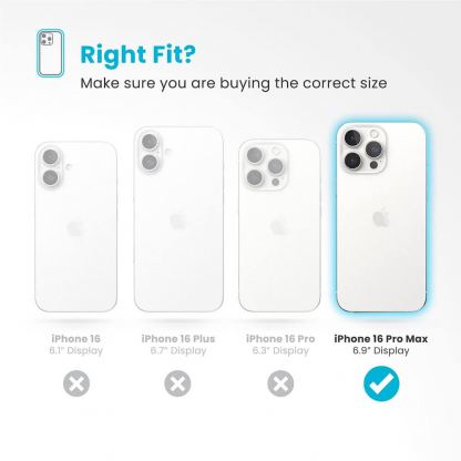 Speck Presidio 2 Grip MagSafe With ClickLock Case - удароустойчив хибриден кейс с Magsafe за iPhone 16 Pro Max (бял) 7