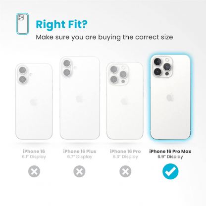 Speck Presidio 2 Grip MagSafe With ClickLock Case - удароустойчив хибриден кейс с Magsafe за iPhone 16 Pro Max (черен) 7