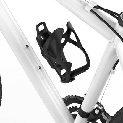 MiLi MiBell Apple Trackable Bike Bottle Holder - поставка за бутилка за колело с вградено устройство за намиране на изгубени вещи чрез FindMy (черен) 2