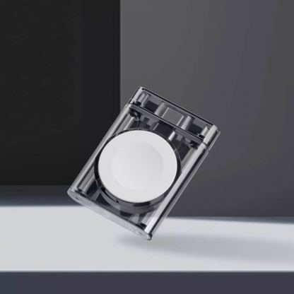 Pitaka Certified USB-C Power Dongle Charger for Apple Watch - USB-C док за зареждане на Apple Watch (сив-прозрачен) 4