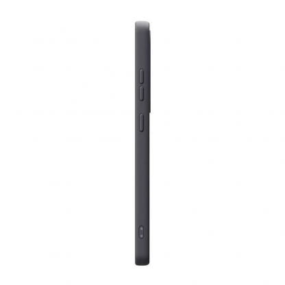 Spigen Silicone Fit MagFit Qi2 MagSafe Case - силиконов (TPU) калъф с MagSafe за Samsung Galaxy S25 Ultra (черен) 4