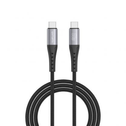4smarts USB-C to USB-C Data Cable 60W - кабел с бързо зареждане за устройства с USB-C порт (200 см) (черен)  2