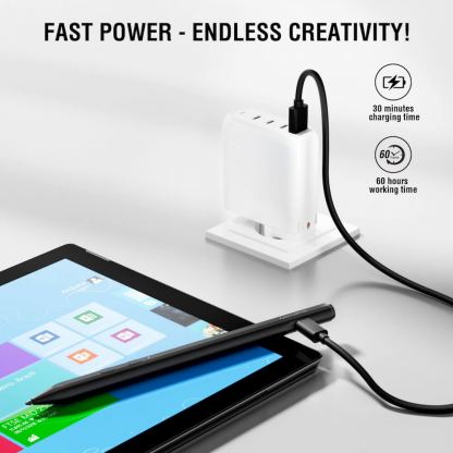 4smarts MPP Microsoft Surface Active Stylus Pen - професионална писалка за Microsoft Surface (черен) 6