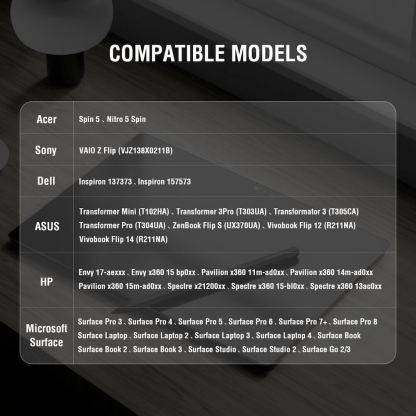 4smarts MPP Microsoft Surface Active Stylus Pen - професионална писалка за Microsoft Surface (черен) 9