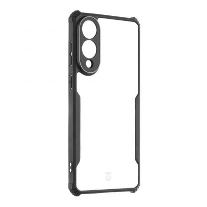 Tactical Quantum Stealth Hybrid Case - хибриден удароустойчив кейс за Samsung Galaxy S25 Edge (черен-прозрачен) 2