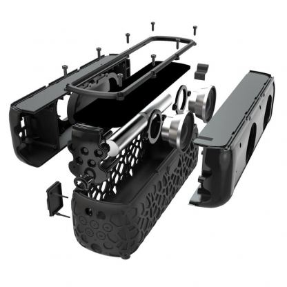 4smarts Endless Summer Solar Bluetooth Speaker 10W - портативен безжичен блутут спийкър с MicroSD слот и соларен панел за мобилни устройства (черен) 6