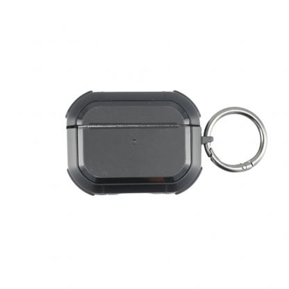 4smarts Alpha AirPods Pro Case Set - комплект калъфи с карабинер и ключодържател за Apple AirPods Pro 2, AirPods Pro (син, черен и светлосин) 2