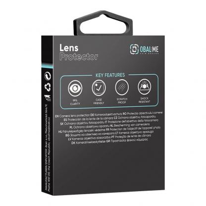 OBALME Tempered Glass Camera Lens Protector - предпазни стъклени лещи за камерата на Samsung Galaxy S25 Ultra (черен) 6