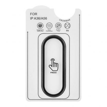 OBALME Tempered Glass Camera Lens Protector - предпазна плочка за камерата на Samsung Galaxy A36 5G (черен) 3